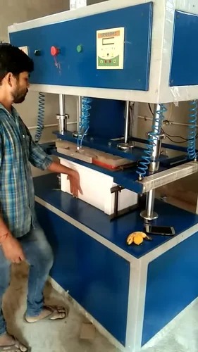 Battery sealing setup and workshop view